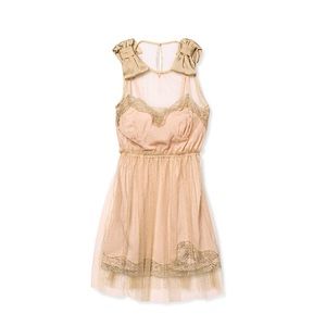 Rodarte for Target slip mini dress, peach size M